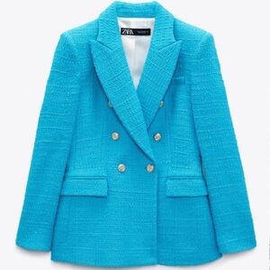 Zara Textured Blazer